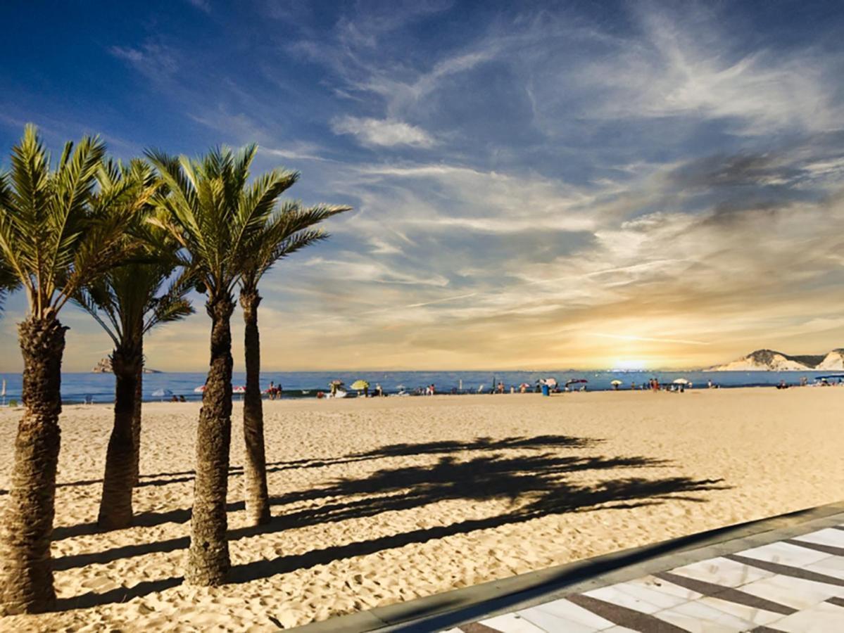 Beautiful Apartment Near Beach With Panoramic Sea-View Бенидорм Экстерьер фото