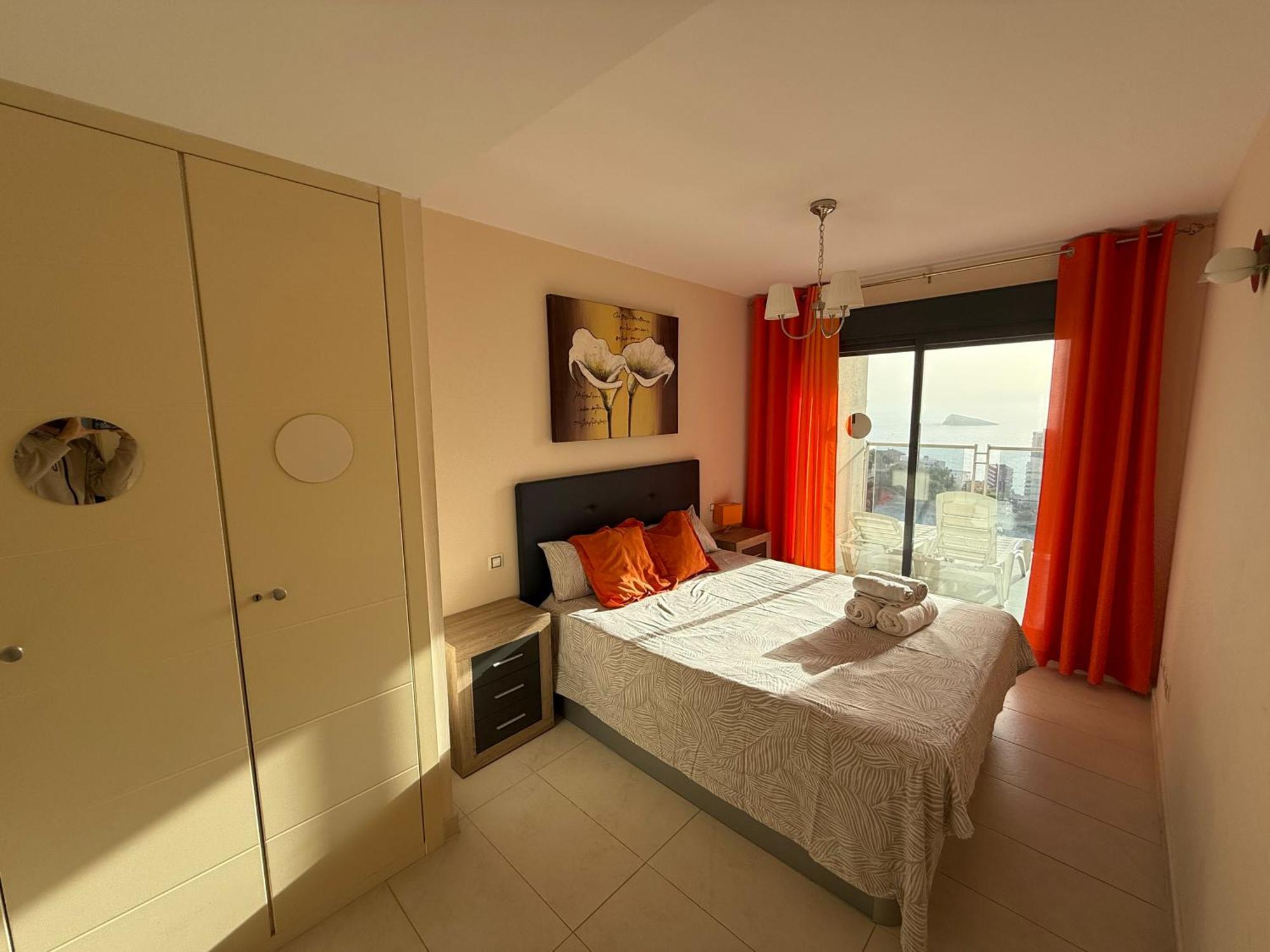 Beautiful Apartment Near Beach With Panoramic Sea-View Бенидорм Экстерьер фото